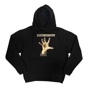 System Of A Down Unisex Adult Hand Hoodie / Black
